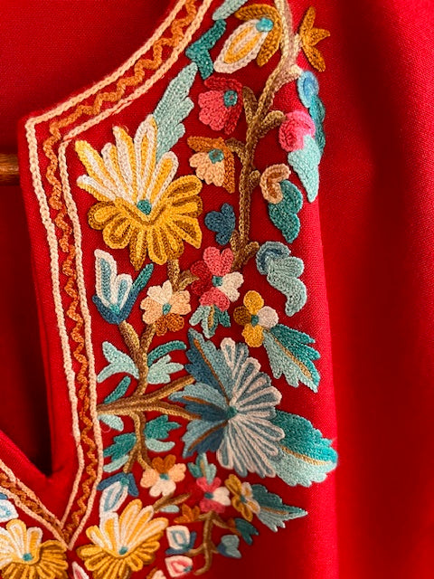 Red kurta