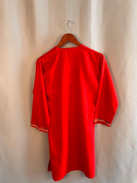 Red kurta